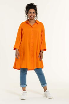 Emilie skjorte i flot orange fra Studio