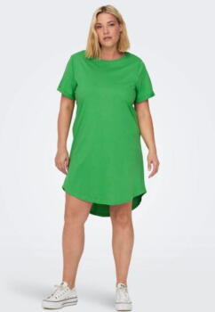 Carmay kjole fra Only Carmakoma - Keylly green