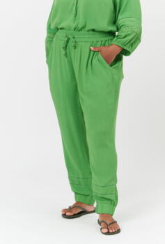 Bella bukser fra Adia fashion - Green banana