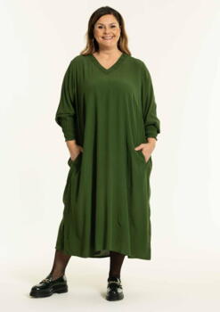 GDot kjole fra Gozzip i den flotteste grønne farve