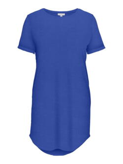 Carmay T-shirt kjole fra Only Carmakoma - Dazzling blue