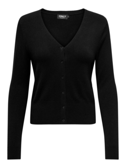 Carvenice cardigan fra Only Carmakoma - Sort