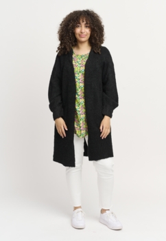 Esta cardigan fra Adia Fashion i sort