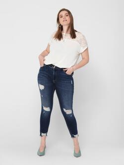 Jeans med slid - Carwilly