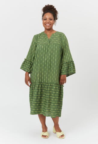 Blenda kjole fra Adia fashion - Vinyard green