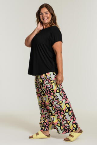 Elly bukser fra Gozzip i skønt farverigt print