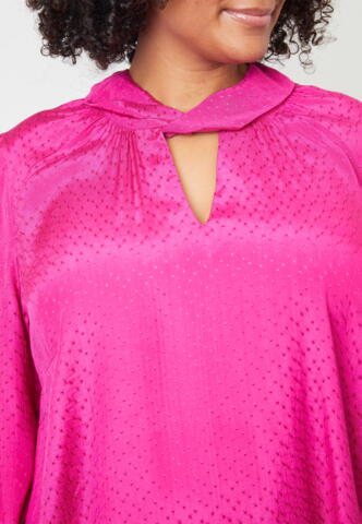 Agnes bluse fra Adia fashion- pink