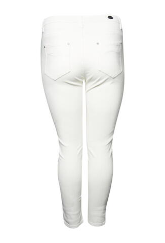 Milan 7/8 jeans fra Adia fashion - Hvid