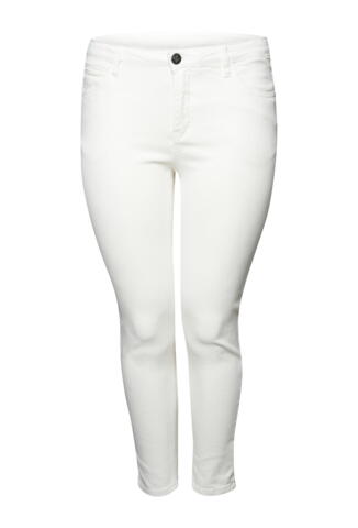 Milan 7/8 jeans fra Adia fashion - Hvid