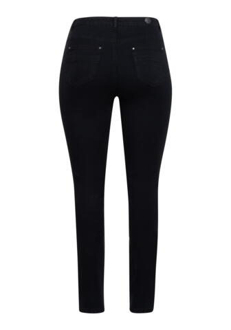 Milan denim bukser fra Adia fashion  - Sort -  benlængde 76 cm