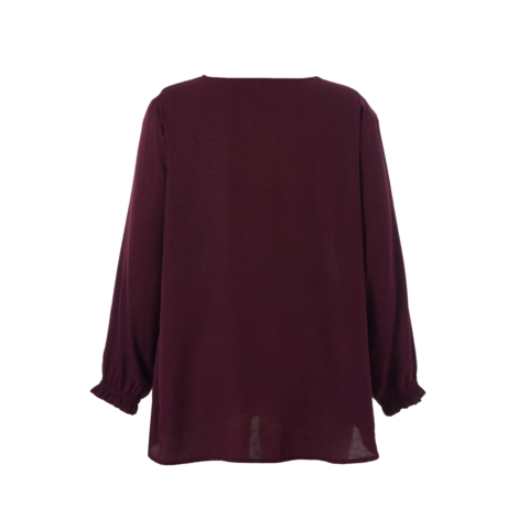 Ginny bluse fra Studio i Bordeaux