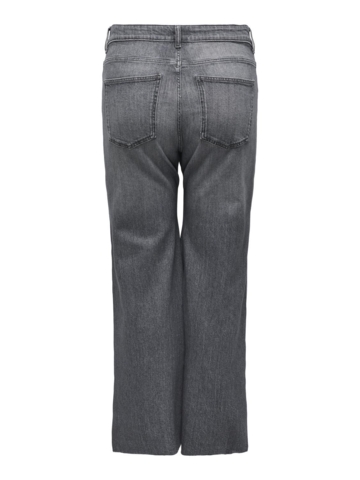 Carmolly grå jeans med rhinestone fra Only Carmakoma