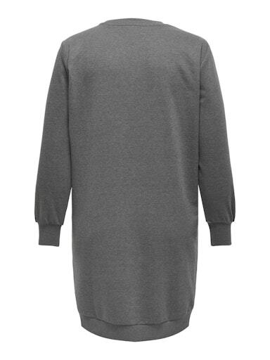 Carvanna sweatshirt kjole fra Only Carmakoma