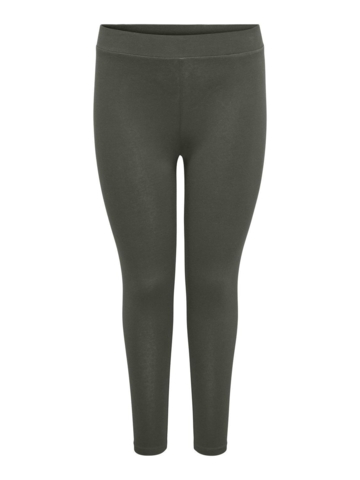 Carrool coated leggings fra Only Carmakoma - Beluga