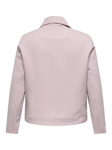 Carcathy kort jakke fra Only Carmakoma - Violet ice