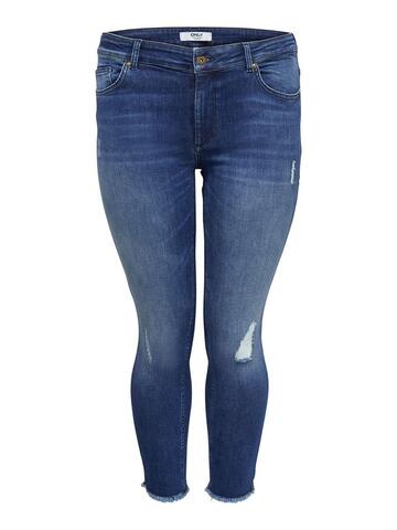Ankel jeans -  Willy - Blå