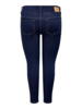 Mørkeblå jeans med knapper - Caranna