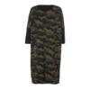 Pia oversize kjole fra Gozzip Black - Brun camouflage