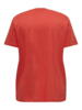 Carboop T-shirt fra Only Carmakoma - Red alert