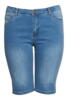 Milan denim shorts fra Adia fashion - Blue ligth
