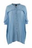 Gerda oversize skjorte tunika fra Gozzip i lyseblå