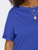 Carmay T-shirt kjole fra Only Carmakoma - Dazzling blue