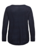 Carnewplain sweater fra Only Carmakoma - Night sky