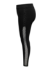 Carcili leggings fra Only Carmakoma - Sort med mesh