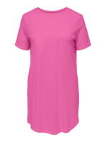 Løssiddende kjole - Pink