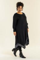 Agathe kjole fra Studio - Sort med palietter