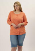 Sylvi cardigan fra Adia fashion  i flot orange