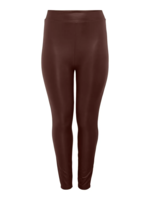 Carrool coated leggings fra Only Carmakoma - Chicory coffee